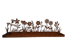 Deko Tablett Sommer Blumen