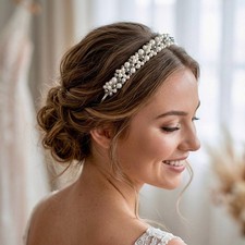 Braut Tiara Klar Kristall