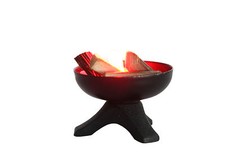 Feuerschale LEDbeleuchtet zu