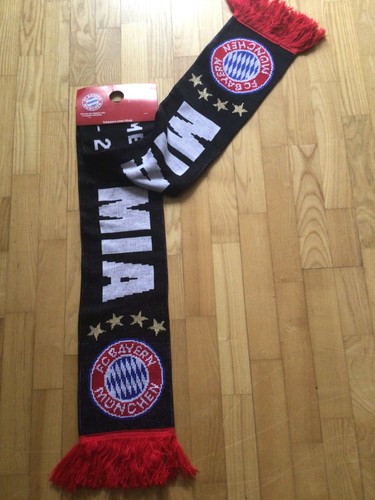 Bayern fanschal mit fransen - fanschal,