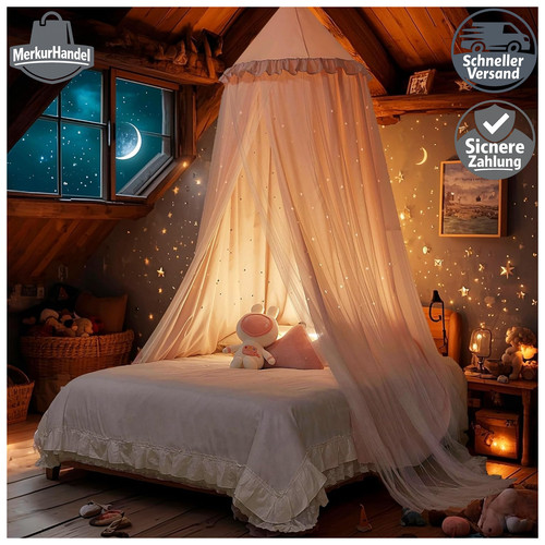 Bett baldachin für mädchen - bett,