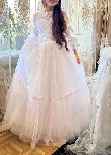 Blumenmädchenkleid weiß - blumenmädchenkleid,,
