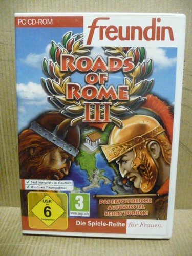 Rom roads of rome - pc_cd_rom,