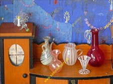 schönes altes Glas Konvolut