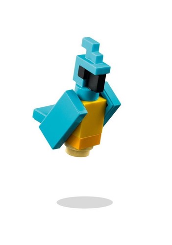 Lego minecraft papagei - lego,