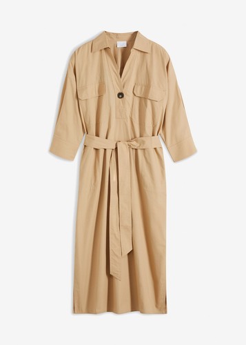 Neu hemdblusenkleid mit - neu, 3/4