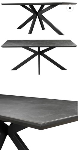 Esstisch marmoroptik schwarz - esstisch,