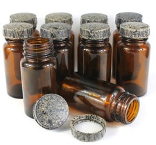 10 x 100 ml Apothekerflasche Braunglas Apotheker Gefäß Gewürzglas Aufbewahrung