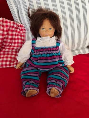 Antik puppe swiss doll - puppe,