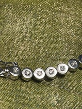 CHRIST, 585 Tennisarmband, WG, ca 1 Karat, 18 cm, 14g