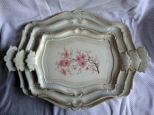 Set florentiner tablett - set,