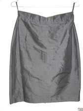 Cyrillus Wildseide Bleistiftrock, Gr. 38/40, schwarz