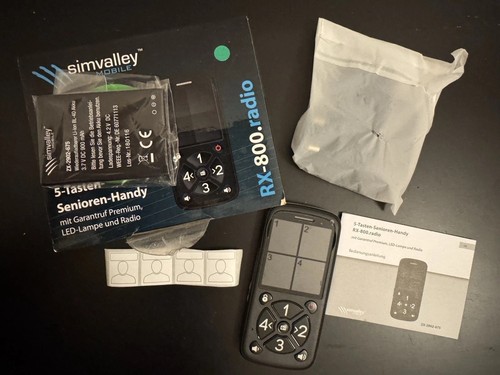 Seniorenhandy simvalley 800 - simvalley, rx-800