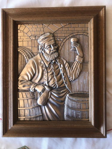 Zinn relief wandbild mit - wandbild,