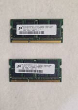 DDR3 SO-DIMM 4GB (2×2gb) 2R×8 PC3 8500S 1067MHz Micron 
