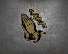 Praying Hands Aufkleber GOG