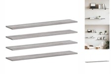 Wandregale 4 Stk. Grau Sonoma