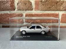 Mercedes 190E W201 Minichamps Modell 1:43 1of3.024 silber -wie 190 190D Babybenz