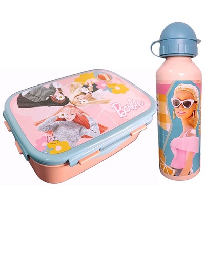 Barbie set brotdose - set,