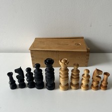 Altes Schachspiel- Holz-