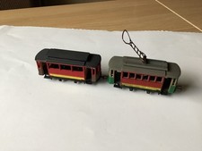 Rivarossi H0 Straßenbahn Altbau Tw 6410 + Bw 6420, wie Liliput, Trix, Halling