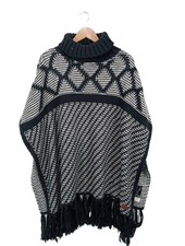 BARTS Poncho Damen Pullover hellgrau Casual-Look