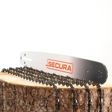4x Sägekette + Schwert SECURA