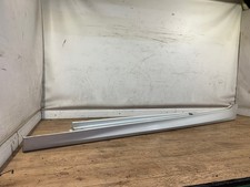 BMW F11 F10 LCI M Paket Schweller Schwellerverkleidung Alpinweiss 300 Weis links