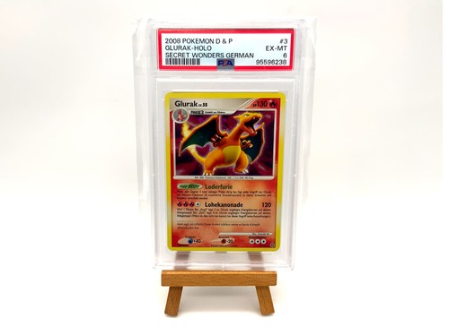 Pokémon glurak holo psa6 - pokémon,