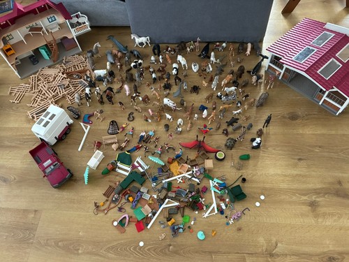 137 schleich tiere konvolut - -,