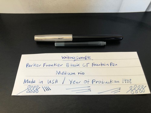 Vintage parker frontier black - parker,