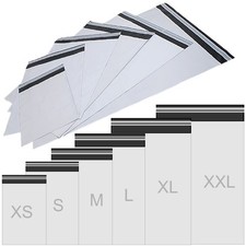 Versandtaschen Versandbeutel Versandtüten 7 Größen 60my Permanentverschluss DHL