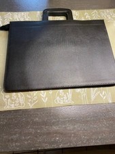 Aktentasche ,schwarz , Leder 