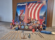 Playmobil 3150 Wikingerdrachenschiff mit 7350 Unterwassermotor in OVP ZUBEHÖR!!!