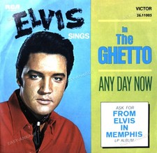 Elvis Presley - In The Ghetto / Any Day Now 7" (VG/VG-) ´