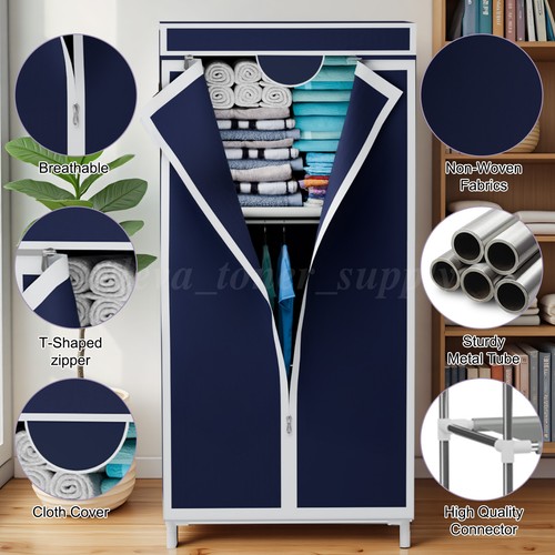 Kleiderschrank stoffschrank - kleiderschrank,