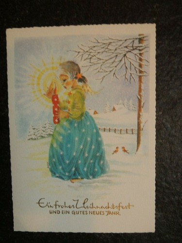 Alte engel mit - ,, kerze