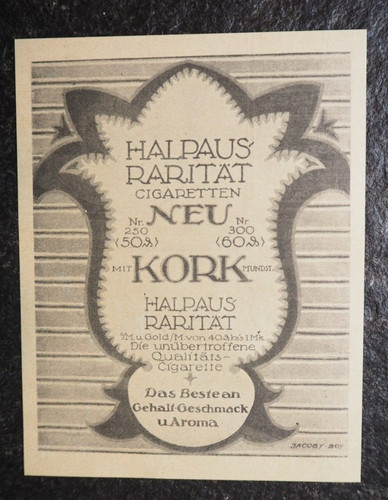 Halpaus rarität cigaretten - -,