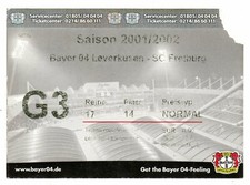 Ticket BL Bayer Leverkusen -