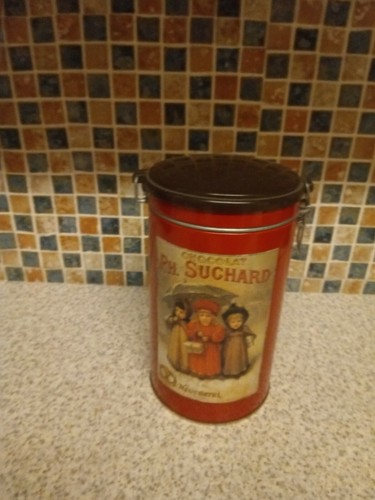 Vintage blechdose schokolade - vintage,