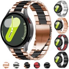 Für Samsung Galaxy Watch FE 7 6 5 Pro 4 Classic Active 2 S3 S2 Edelstahl Armband