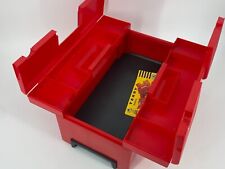* TERRY BRICK 1 DESIGN WERKZEUGKOFFER OTTAVIO DI  BLASI TOOLBOX ITALIEN ROT
