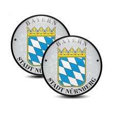 2 x Silikon-Emblem 45 mm