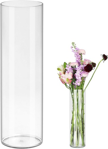Acryl zylindervase 40x12cm - acryl,