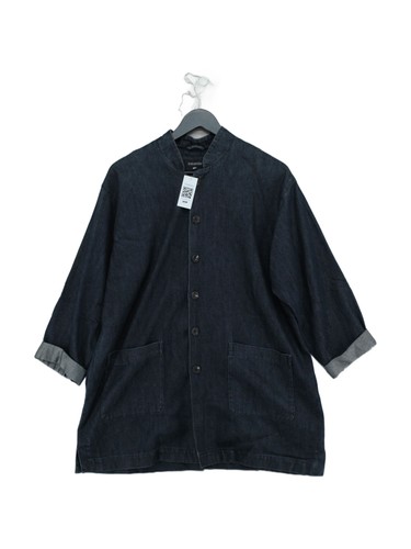 Eskandar mantel jacke blau - mantel,