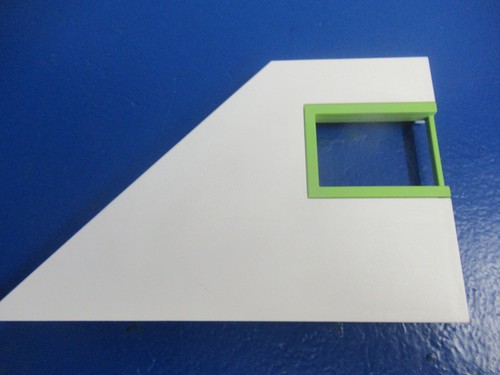 Mauerteil mit fenster - mit,