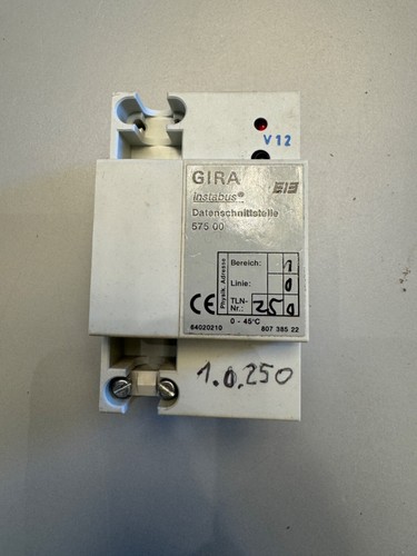 Gira datenschnittstelle 57500 - gira,