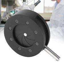 (SK8)Irisblende Mikroskop Einstellbare Blende Metall-Irisadapter Praktisch