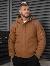 Parka Winterjacke Jacke Mantel Wärmejacke Casual Winter Herren Mix BOLF Kapuze