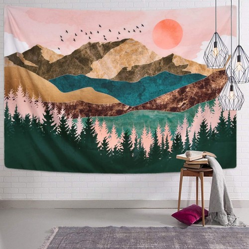 Wandteppich schlafzimmer wald - wandteppich,